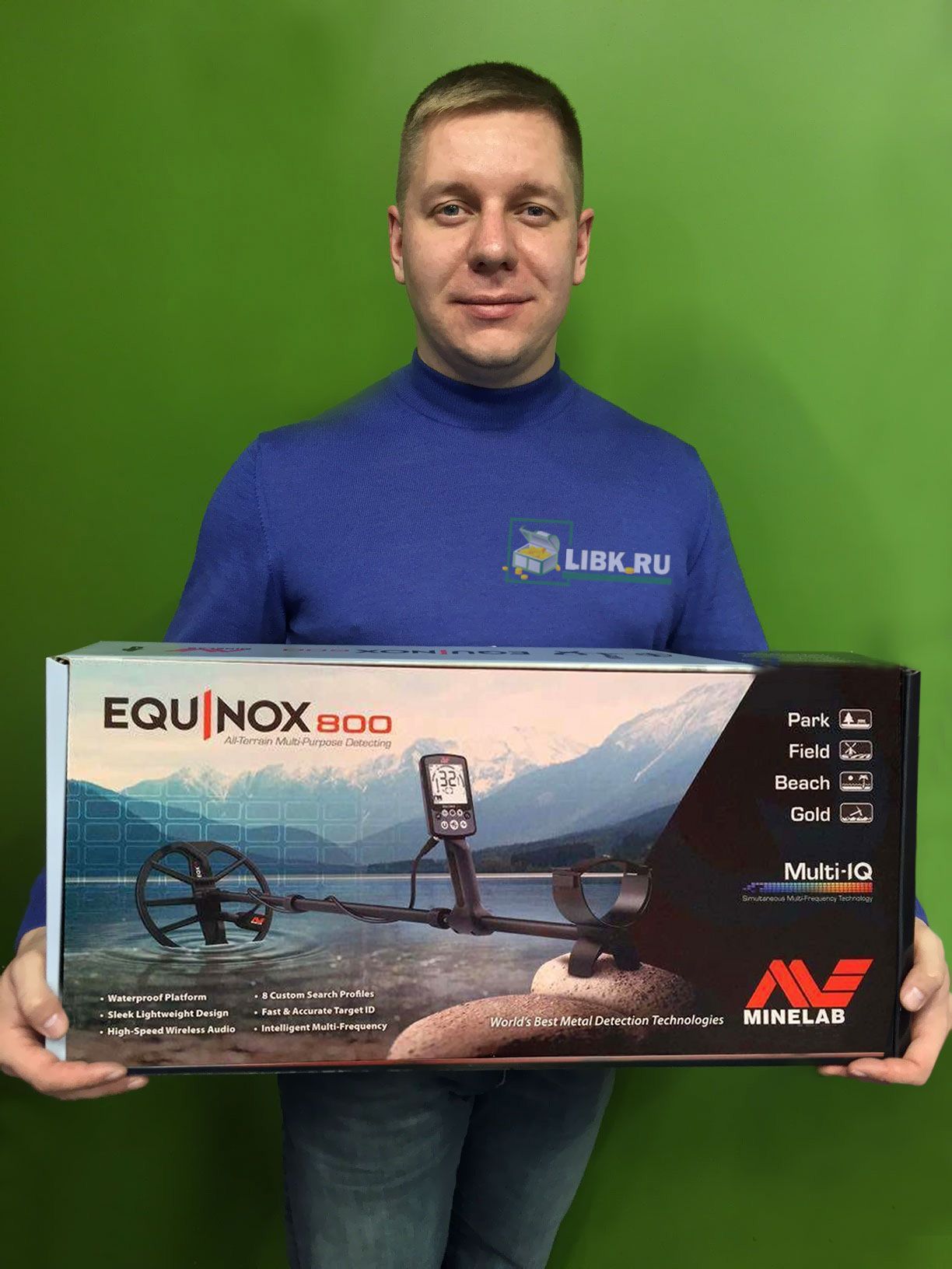 Сборка металлоискателя Equinox 800