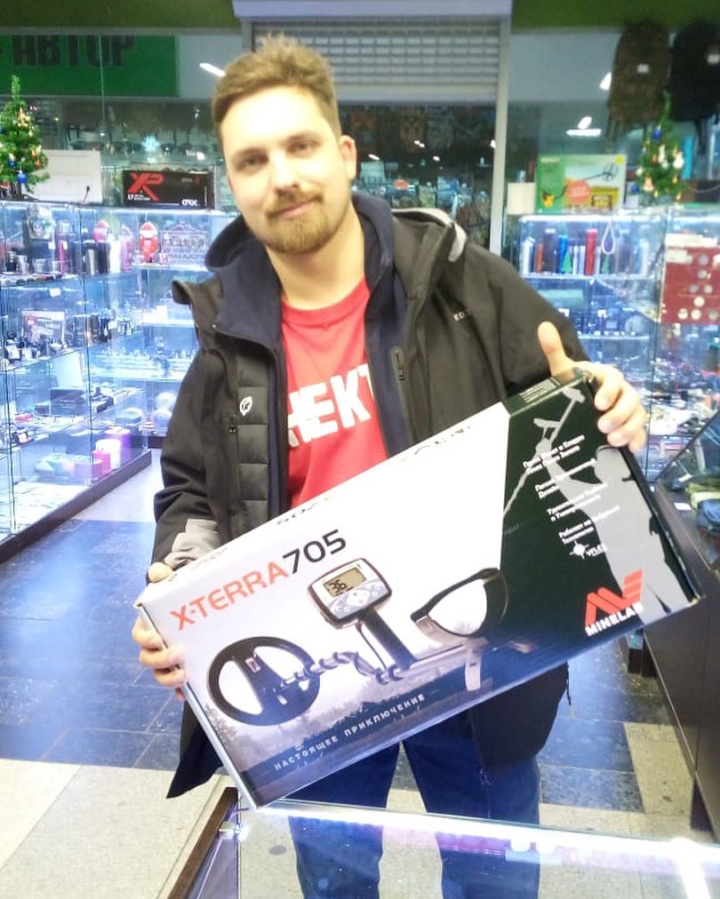 Покупатель металлоискателя Minelab x-terra 705 New