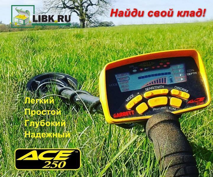 Garrett ace 250 - тест в поле!