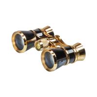 Бинокль театральный Veber Opera БГЦ 3x25 черный/золотой фото 1