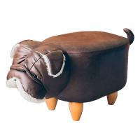 Пуфик животное Only Puf Собака Бульдог Коричневая фото 1