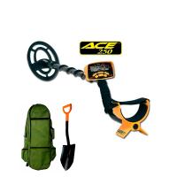 Металлоискатель Garrett ACE 250 RUS + Рюкзак и Лопата фото 1